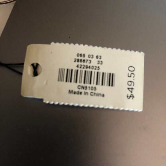 NWT Talbots mixed metal silver gold beaded necklace - Picture 3 of 3